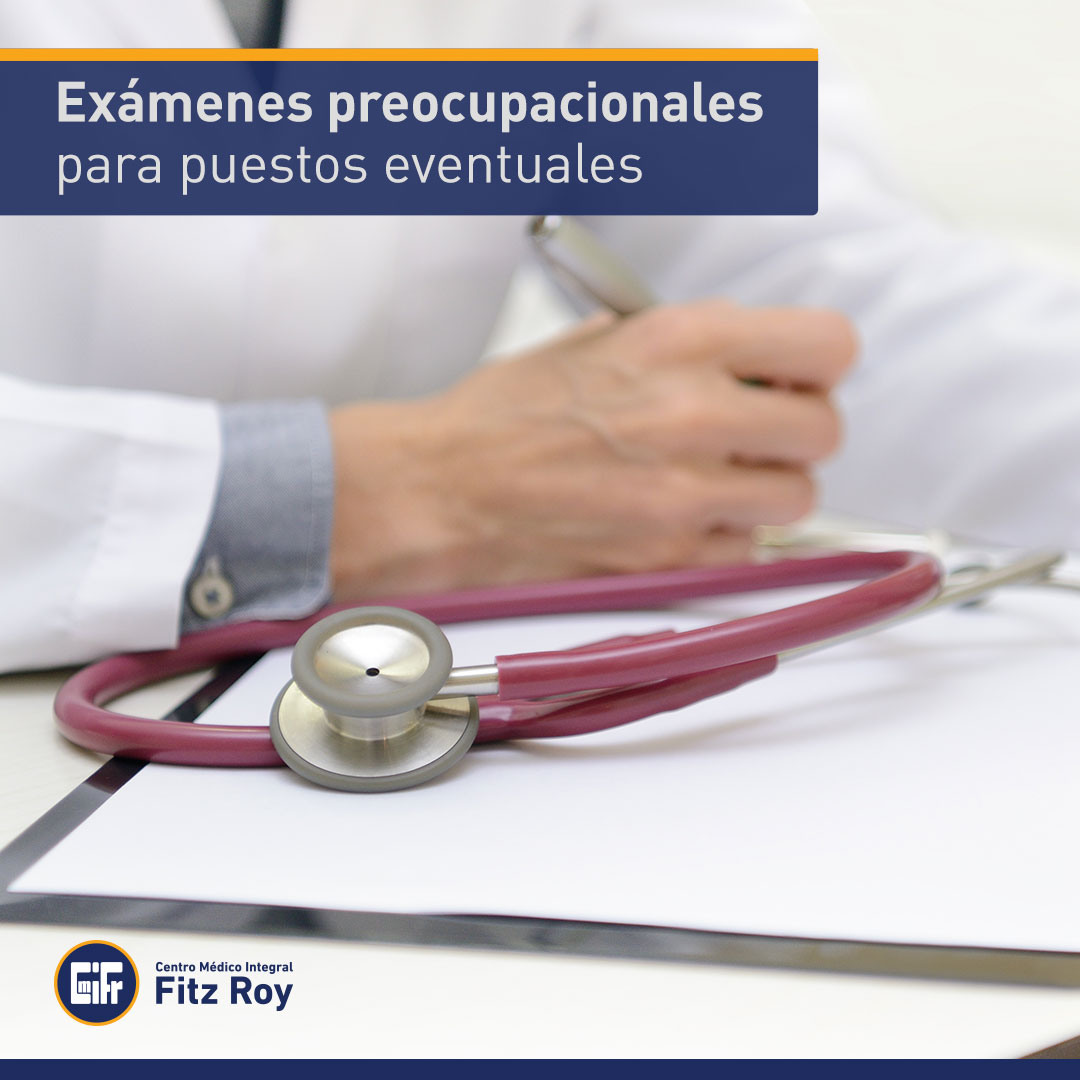 Preocupacionales para puestos eventuales