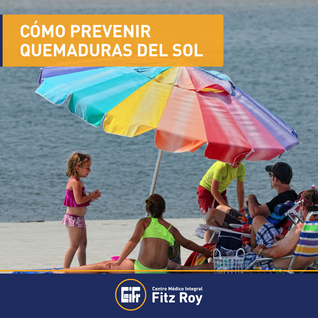 Cómo prevenir y tratar las quemaduras del sol