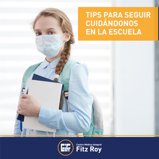 Tips para seguir cuidándonos en la escuela