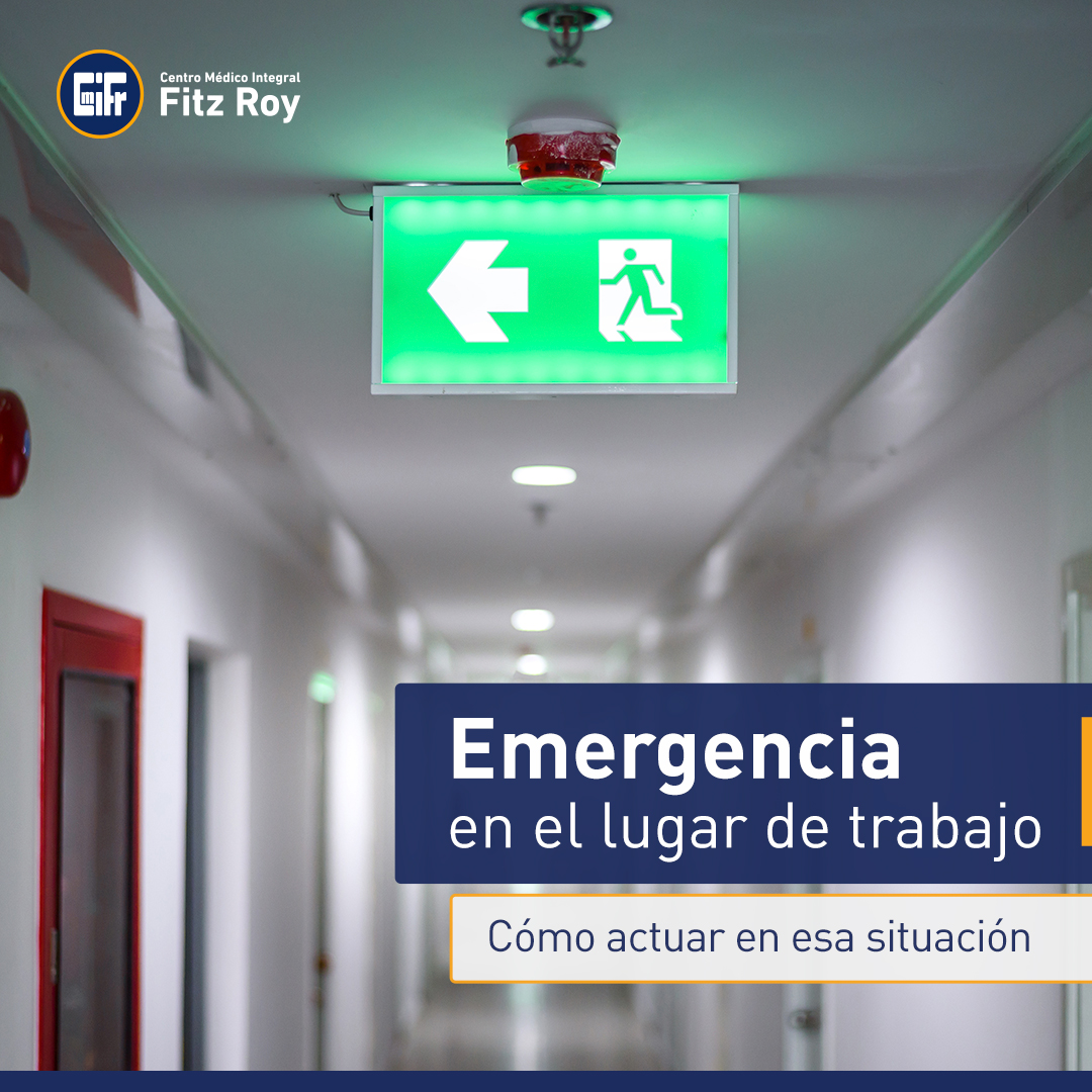 ¿Qué hacer ante una emergencia en el lugar de trabajo?