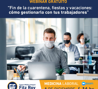 WEBINAR: “Fin de la cuarentena, fiestas y vacaciones:  cómo gestionarlo con tus trabajadores”