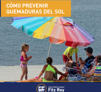 Cómo prevenir y tratar las quemaduras del sol