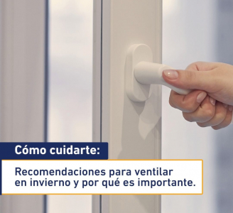 ¿Porqué es importante ventilar en invierno?